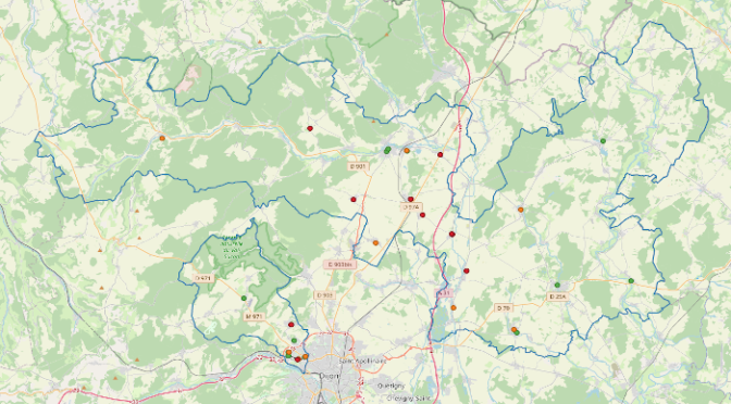 Carte de la circonscription